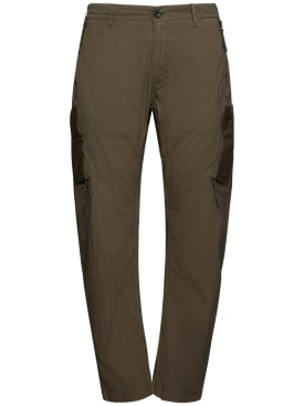 Ten C: Long cargo pants w/ pockets - Brown - men_0 | Luisa Via Roma