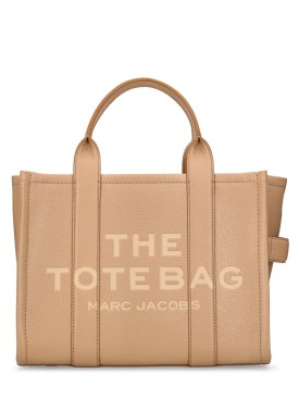 Marc Jacobs: The Medium Tote leather bag - Camel - men_0 | Luisa Via Roma