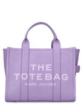 Marc Jacobs: The Medium Tote leather bag - Lavender - women_0 | Luisa Via Roma