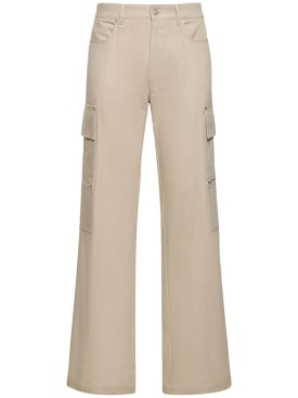 1017 Alyx 9sm: Straight cotton cargo pants - Beige - men_0 | Luisa Via Roma