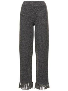 Alanui: A Finest cashmere blend pants - Grey - women_0 | Luisa Via Roma