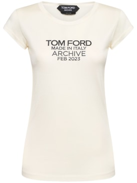tom ford - t恤 - 女士 - 折扣品
