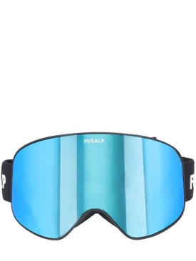 Fusalp: Matterhorn Eyes thin frame ski goggles - Blue - women_0 | Luisa Via Roma