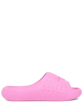 Dsquared2: Logo slide sandals - Pink - men_0 | Luisa Via Roma