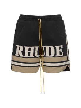rhude - pantalones cortos - hombre - promociones