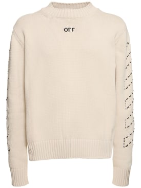 off-white - maille - homme - offres