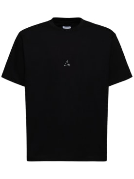Roa: Camiseta de algodón - Negro - men_0 | Luisa Via Roma