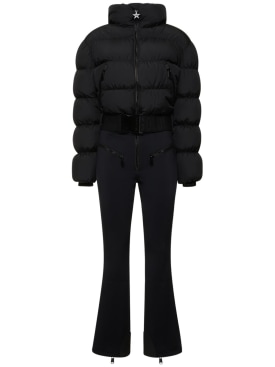 Goldbergh: Snowball ski suit - Altın/Siyah - women_0 | Luisa Via Roma