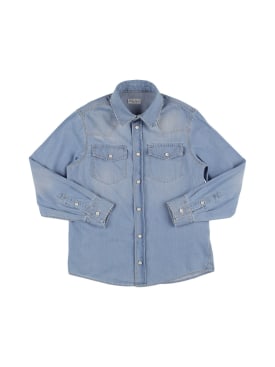 brunello cucinelli - shirts - kids-boys - sale