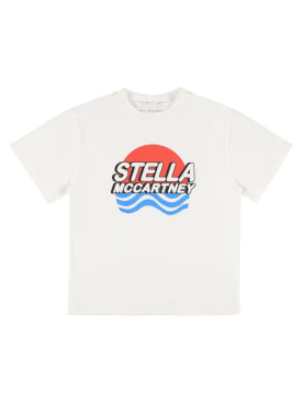 stella mccartney kids - t-shirts - kids-boys - ss24