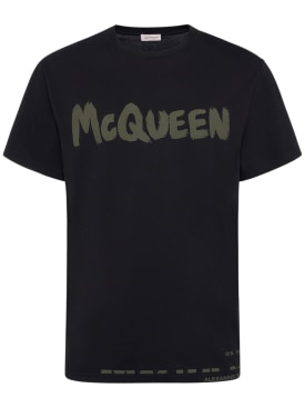 alexander mcqueen - t-shirts - men - ss24