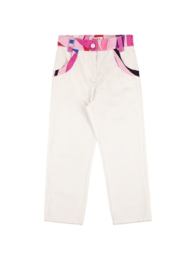 pucci - pants & leggings - kids-girls - ss24