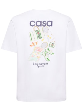casablanca - t-shirt - erkek - ss24