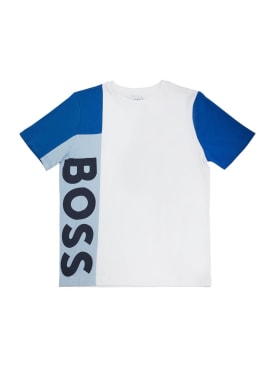 boss - tシャツ - ジュニア-ボーイズ - 春夏24