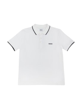 boss - polo shirts - junior-boys - ss24