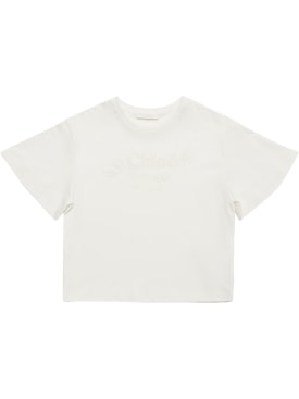 chloé - t-shirts & tanks - toddler-girls - ss24