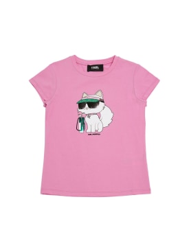 karl lagerfeld - t-shirts & tanks - toddler-girls - new season