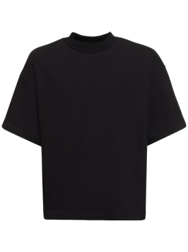 Seventh: Pure cotton t-shirt - Black - men_0 | Luisa Via Roma