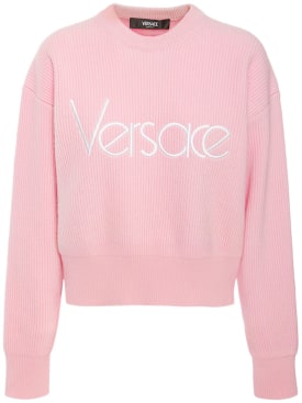 versace - knitwear - women - ss24