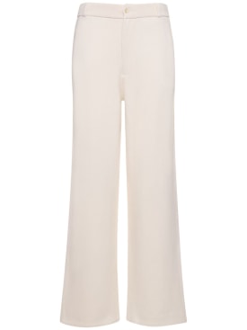Guest In Residence: Tailored cashmere pants - White - women_0 | Luisa Via Roma
