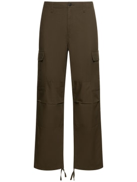 Carhartt WIP: Columbia低腰标准版型工装裤 - 松柏绿 - men_0 | Luisa Via Roma