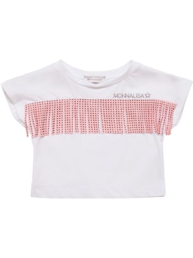 monnalisa - t-shirts & tanks - toddler-girls - ss24