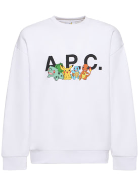 a.p.c. - sweatshirts - men - ss24