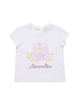 monnalisa - t-shirts & tanks - baby-girls - ss24