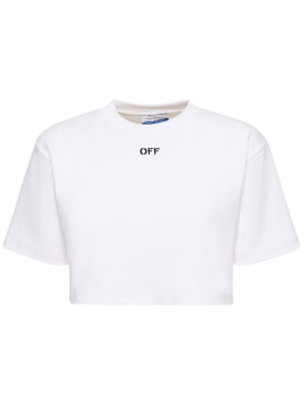 off-white - t-shirts - women - ss24