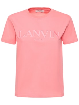 lanvin - t-shirts - femme - soldes