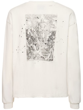 Someit: Camiseta de algodón con manga larga - Blanco - men_0 | Luisa Via Roma