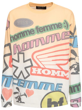 homme + femme la - t-shirt - erkek - ss24