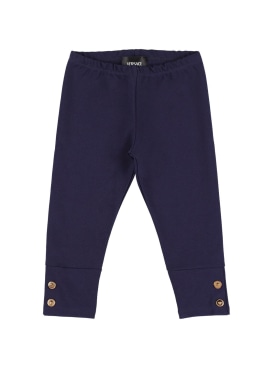 versace - pants & leggings - kids-girls - ss24