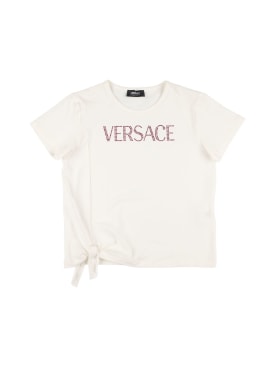 versace - t-shirts - junior-mädchen - f/s 24