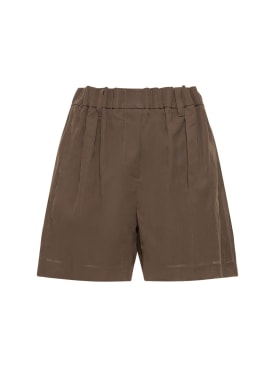 brunello cucinelli - shorts - women - ss24