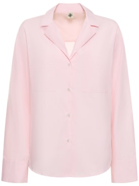 The Garment: Madrid cotton shirt - Baby Pink - women_0 | Luisa Via Roma