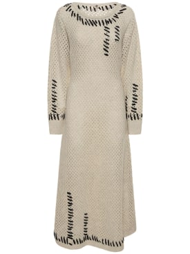 The Garment: Canada long wool maxi dress - Beige - women_0 | Luisa Via Roma