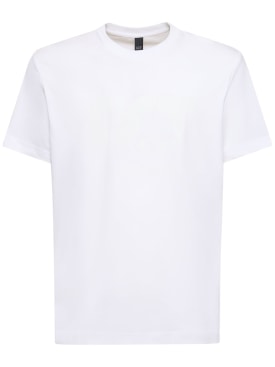 Alphatauri: T-shirt imprimé Jero - Blanc - men_0 | Luisa Via Roma