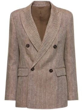 brunello cucinelli - jackets - women - ss24