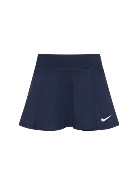 Nike: Flouncy tennis skirt - Navy - women_0 | Luisa Via Roma
