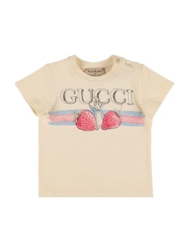 gucci - t-shirts & tanks - kids-girls - ss24