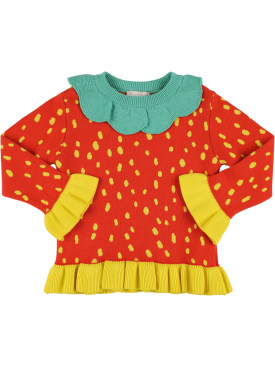stella mccartney kids - knitwear - toddler-girls - ss24