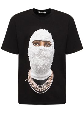 Ih Nom Uh Nit: Future Archive cotton jersey t-shirt - Black - men_0 | Luisa Via Roma