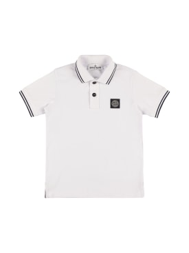 stone island - polo shirts - junior-boys - ss24