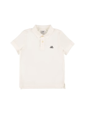c.p. company - polo shirts - kids-boys - ss24