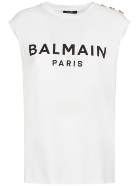 balmain - t恤 - 女士 - 新季节