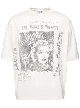 lanvin - tシャツ - メンズ - new season