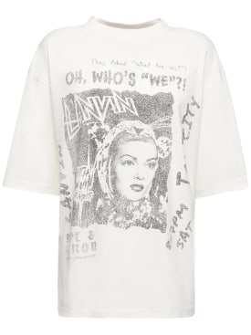 lanvin - 티셔츠 - 여성 - ss24