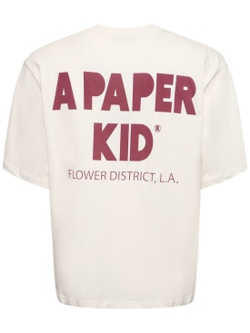 a paper kid - t-shirt - erkek - ss24