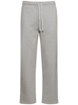 Nike: MMW fleece pants - Heather Grey - men_0 | Luisa Via Roma